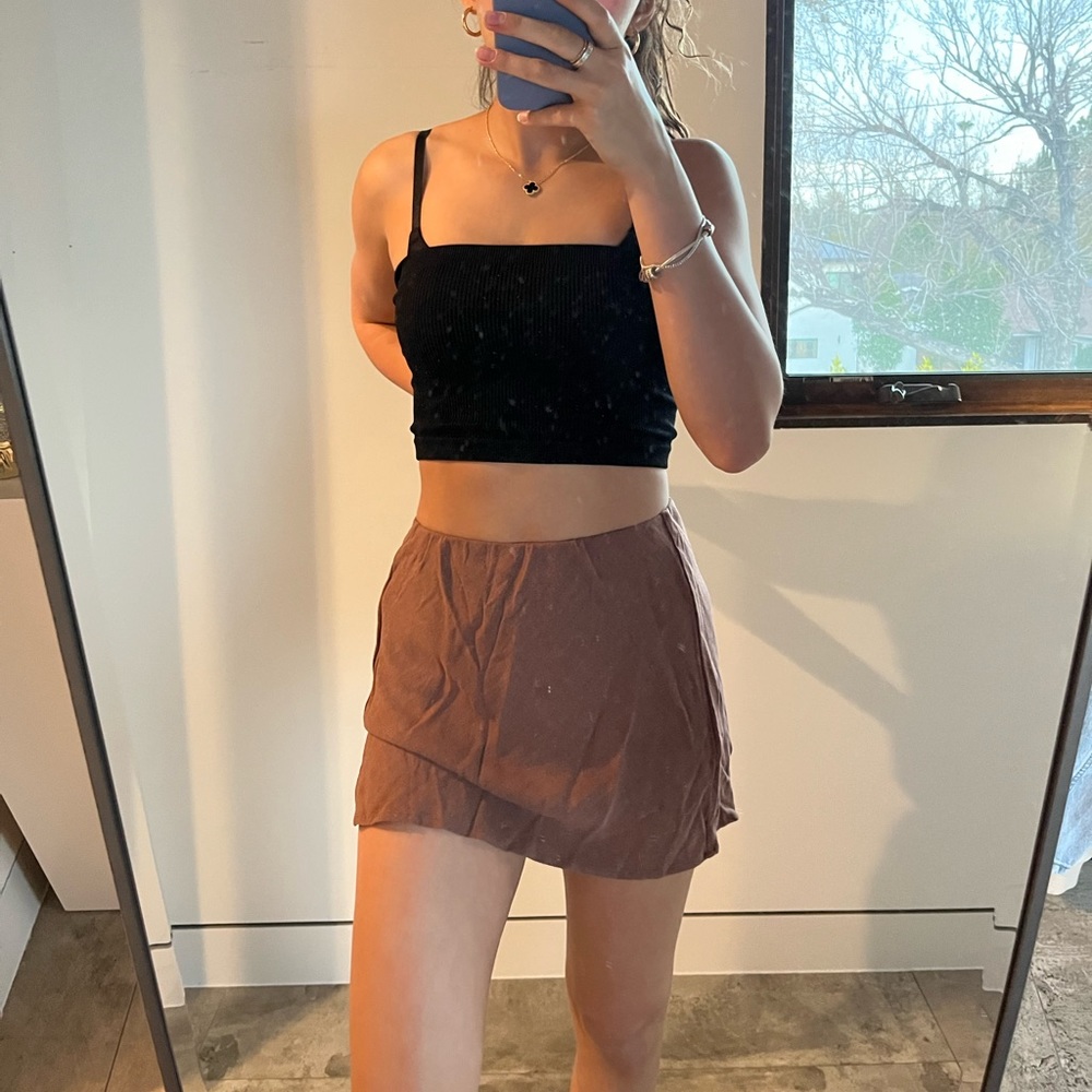 Pacsun linen skirt